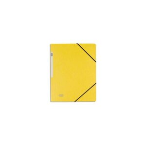 Chemise sans Rabats à élastiques Carte 5/10 eme 24 x 32 cm Jaune ELBA