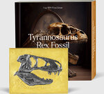 Monnaie en argent 5000 francs g 31.1 (1 oz) ag - 450.95 (14.5 oz) cu millésime 2023 tyrannosaurus rex fossil