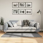 vidaXL Tapis shaggy PAMPLONA poils longs moderne gris 80x150 cm