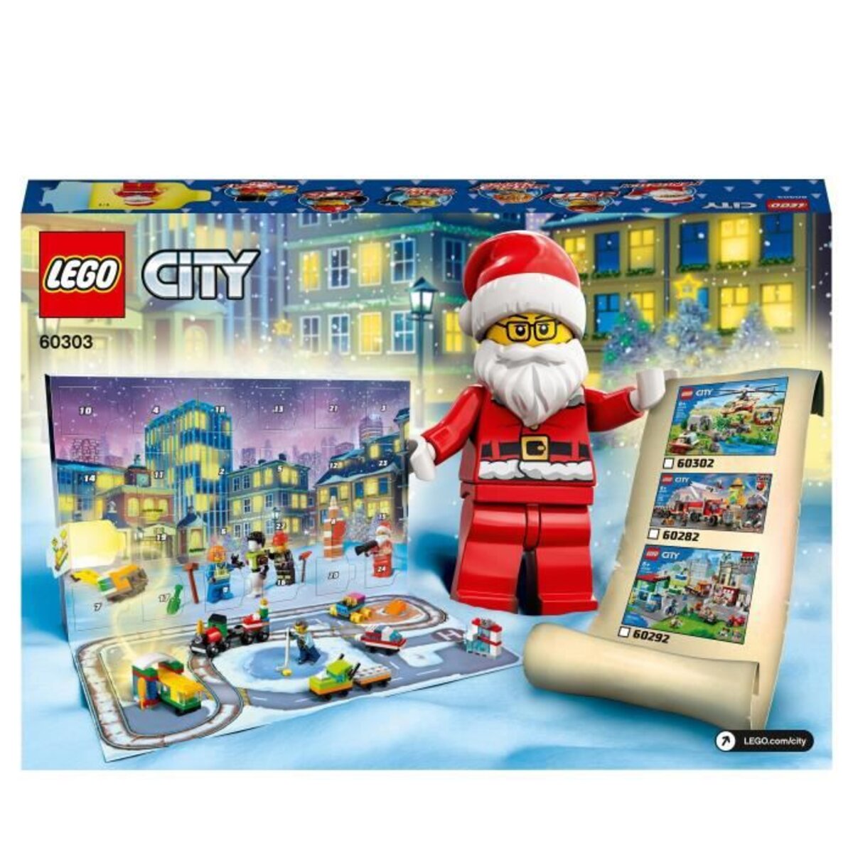 Lego - A1403857 - Calendrier Avent - City : : Jeux et Jouets