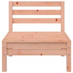 vidaXL Canapé de jardin 4 places bois massif de douglas