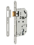 THIRARD - Serrure encastrable Unimax CE NF QC à cylindre pour porte d'entrée  axe50mm  bouts ronds  têtière inox