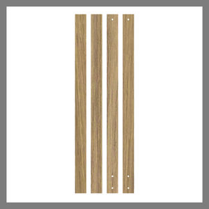 4 Lames décoratives ENIGMA pour poteau LA BOXX