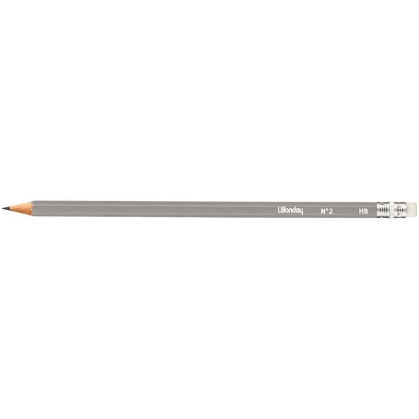 Boîte de 12 crayons graphite HB bout gomme