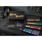 Boîte Métal de 100 Crayons de Couleur Black Edition FABER-CASTELL