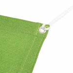 vidaXL Tapis de tente vert clair 250x200 cm PEHD