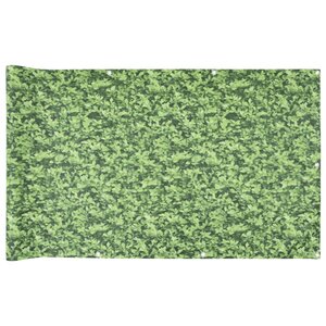 vidaXL Écran d'intimité de balcon aspect de plante vert 500x90 cm PVC