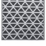 vidaXL Tapis d'extérieur Noir 80x150 cm PP