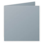 Paquet de 25 cartes pliées 210g 135x135 argent clairefontaine
