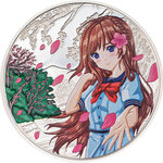 Pièce de monnaie en Argent 5 Dollars g 31.1 (1 oz) Millésime 2023 Manga SPRING