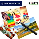 201X - 1 toner compatible avec HP 201X CF402X Magenta - Entreprise française