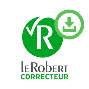 Le Robert Correcteur édition 2025 - Etudiants - licence perpétuelle - 1 poste PC/Mac