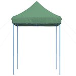 vidaXL Tente de réception pliable escamotable vert 200x200x306 cm