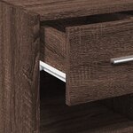 vidaXL Buffet chêne marron 40x42 5x93 cm bois d'ingénierie