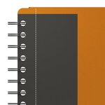 MEETINGBOOK A5+ 90g lignée 6mm couverture polypro OXFORD