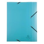 Boite De Classement Cartobox Livrée À Plat Dos 40mm Polypropylène Chromaline Pastel - A4 - Couleurs Assorties - X 10 - Exacompta