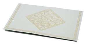 PAPERTREE TAJ Lot de 5 Enveloppes cadeau (A5)-Gris perle