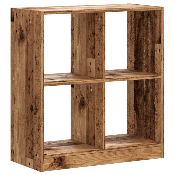 vidaXL Bibliothèque vieux bois 68 5x32x75 cm bois d'ingénierie