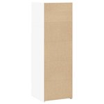 vidaXL Buffet blanc 40x41x124 cm bois d'ingénierie