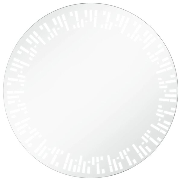 vidaXL Miroir à LED pour salle de bain 70 cm