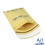 Lot de 100 Enveloppes à bulles PRO+ MARRON A/1 format 90x165 mm