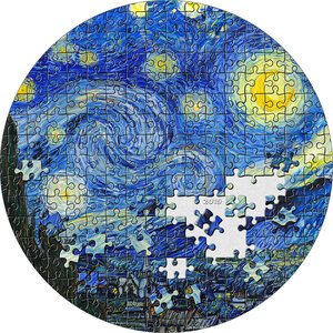 Pièce de monnaie en Argent 20 Dollars g 93.3 (3 oz) Millésime 2019 Micropuzzle Treasures STARRY NIGHT