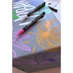 Etui carton 5 marqueurs pointe fine FREE acrylic T100 Set 2 'Royal' x 5 STABILO