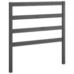 vidaXL Lit coulissant sans matelas gris 2x(90x200) cm
