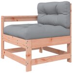 vidaXL Salon de jardin 10 Pièces avec coussins bois massif douglas