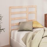 vidaXL Tête de lit 81x4x104 cm Bois massif de pin
