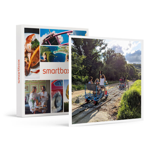 SMARTBOX - Coffret Cadeau Journée à la campagne : 10 km en vélorail au sud de Saint-Brieuc pour 4 personnes -  Sport & Aventure