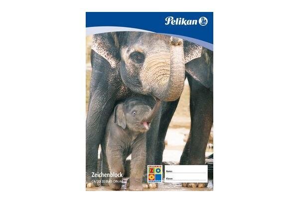 Bloc de dessin C 3/10, A3, 100 g/m2, 10 feuilles PELIKAN