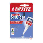 Colle glue liquide flacon doseur super glue 3 permanente 5 gr