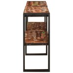 vidaXL Table console 160x33x75 cm en bois massif récupéré