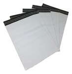 Lot de 100 enveloppes pochette a4 eco plastique opaque 230x320 mm