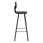 vidaXL Mobilier de bar 5 Pièces Bois de récupération massif Multicolore