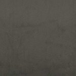 vidaXL Cadre de lit sans matelas gris foncé 140x190 cm velours