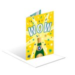 Carte Musicale De Félicitations " Wow ! " - Draeger paris