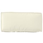 vidaXL Coussin de palette pour dossier Crème 80x40x12 cm Tissu Oxford