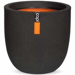 Capi Jardinière Urban Smooth 43x41 cm noir KBL933