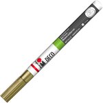 Marqueur acrylique 'deco painter matt' pte ogive 1-2mm or marabu