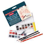 DERWENT - Set Mix Media Croquis et Dégradés