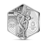 Jeux olympique de paris 2024 monnaie 10€ argent - hexagonale génie