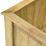vidaXL Jardinière surélevée 291x50x50 cm Bois de pin imprégné