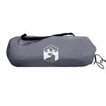 vidaXL Bâche de camping gris et orange 400x294 cm imperméable