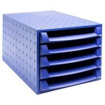 Module De Classement The Box Forever - Bleu Cobalt - Exacompta