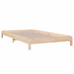 vidaXL Lit empilable 90x200 cm Bois de pin massif