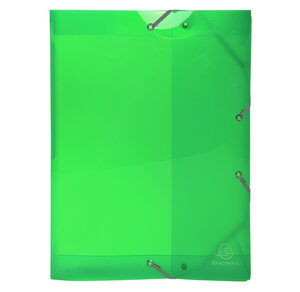 Boite de classement en polypropylène dos 25mm iderama pp - a4 - vert anis - x 4 - exacompta