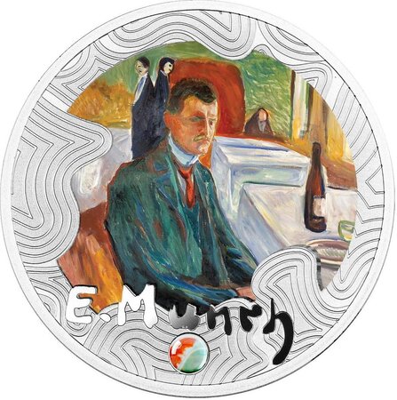 Pièce de monnaie en Argent 500 Francs g 17.50 Millésime 2024 SELF-PORTRAIT