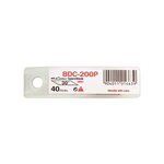 Pack 40 Lames de Rechange BDC- 200P 30 degrés NT CUTTER